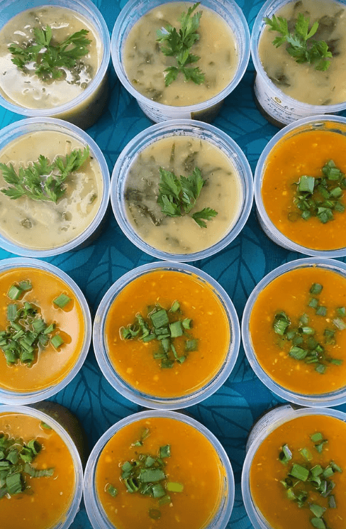 Caldos variados